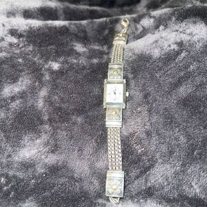 Brighton Monroe Women's Two-Tone Gold & Silver Dress Wristwatch